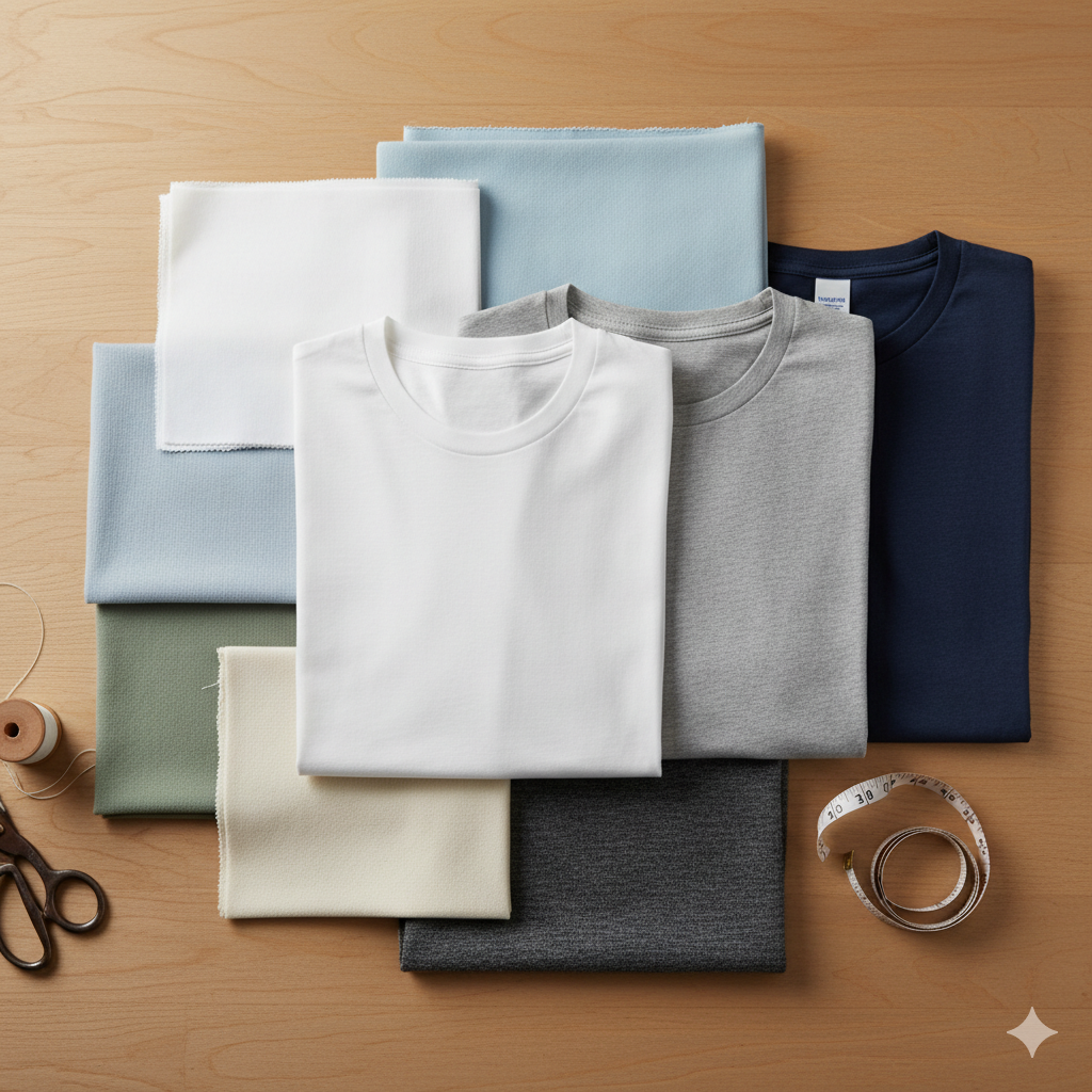 Understanding Fabrics — The Foundation of Every Great T-Shirt