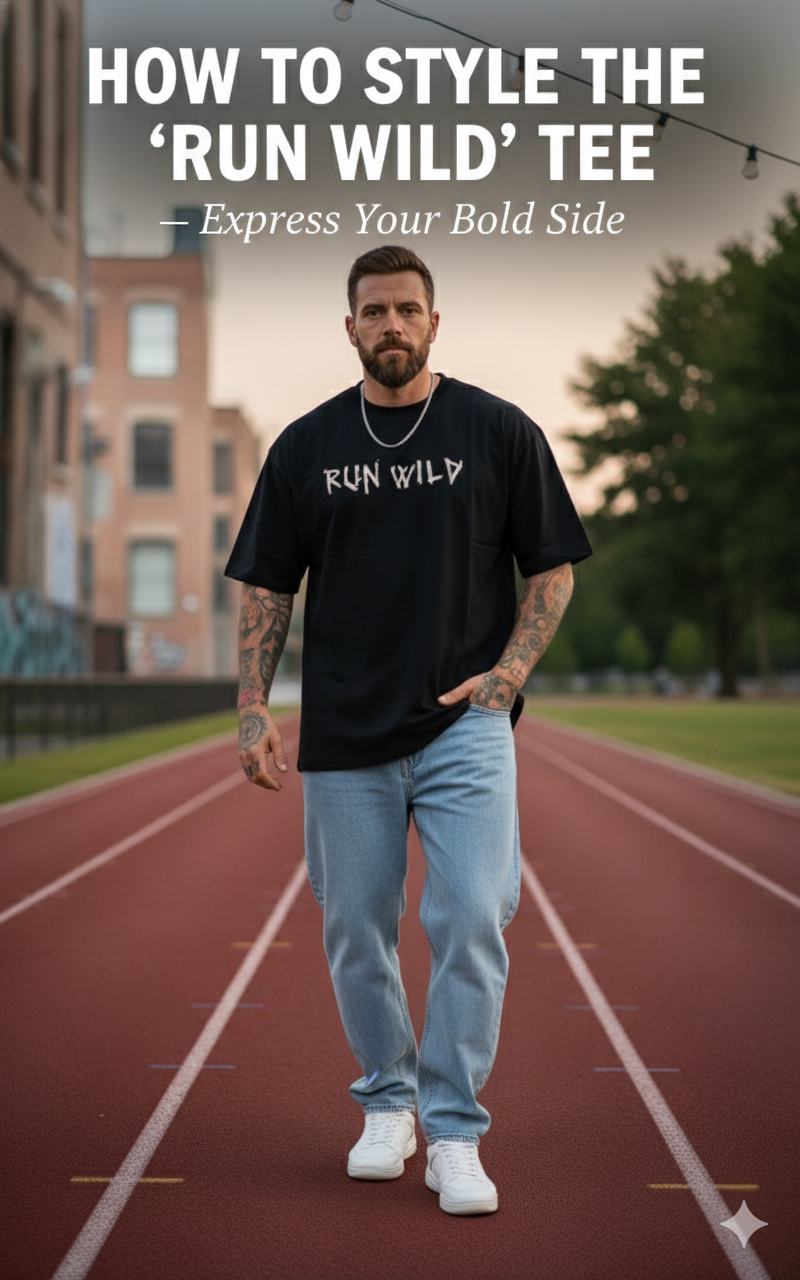 How to Style the “Run Wild” Tee — Express Your Bold Side