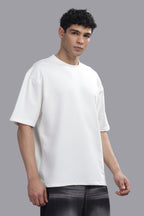 Plain Off White Oversized T-Shirt