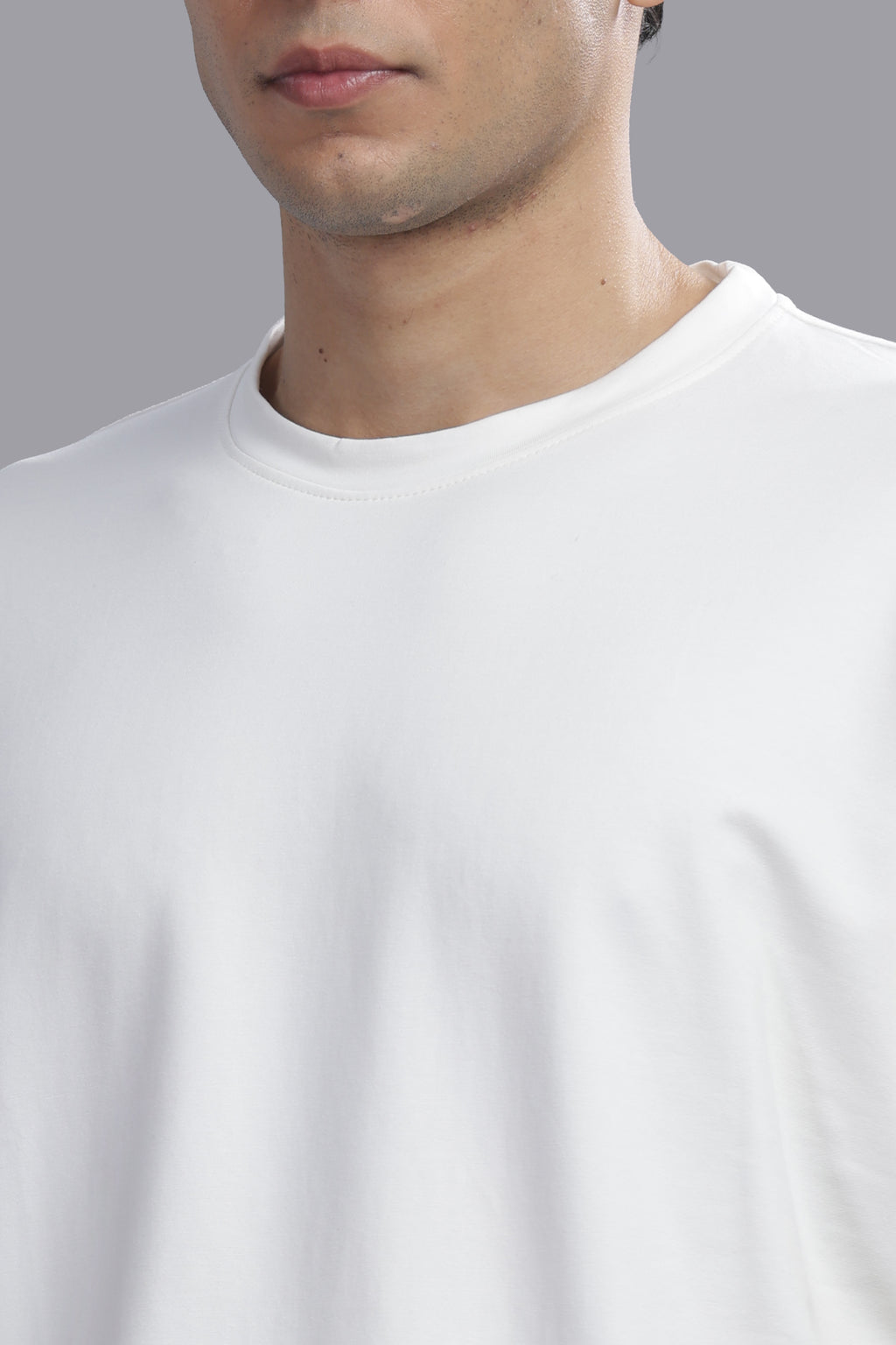 Plain Off White Oversized T-Shirt